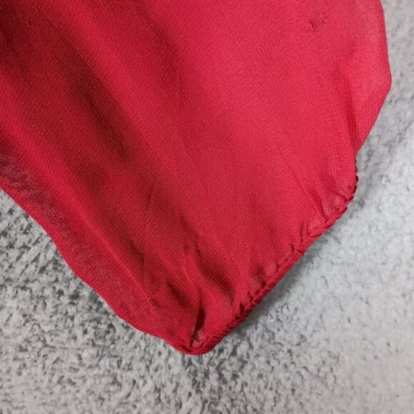 Tolani Lauren Tunic Women 3XL Red Aztec Embroidered Long Sleeve Blouse  Boho NWT - Picture 16 of 16